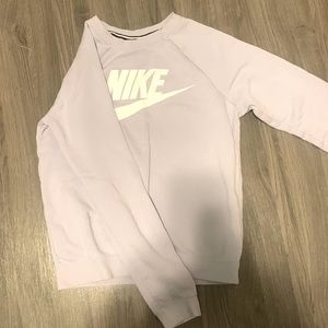 Lavender Nike hoodie